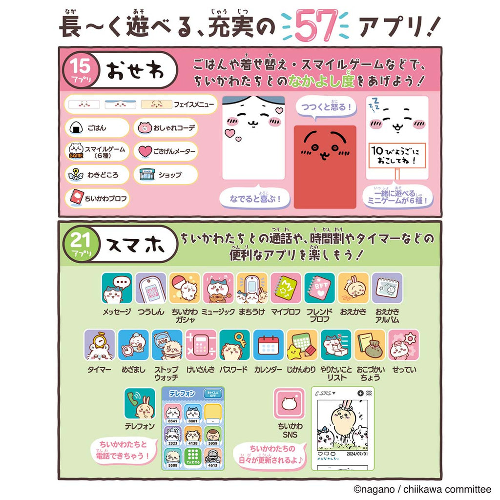 【予約】ちいかわ ちいかわフォン（ちいかわ・ハチワレ・うさぎ）【2024年8月上旬より順次発送予定（発送延期の場合もキャンセル不可）】【通常商品と同時購入・配送希望日指定不可】【キャンペーン対象外】