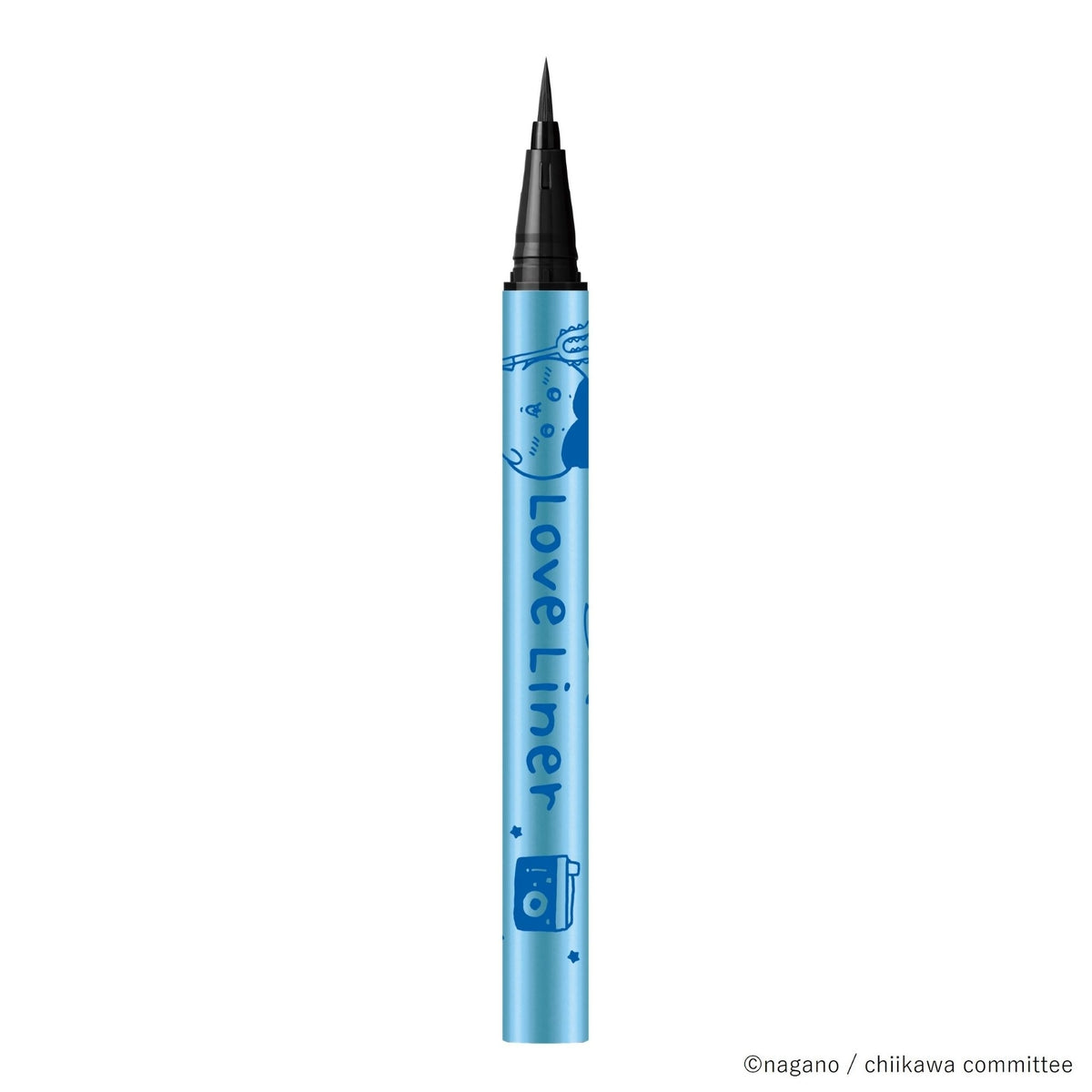 Chiikawa Love Liner Liquid Eyeliner R4 (Hachiware - Black)