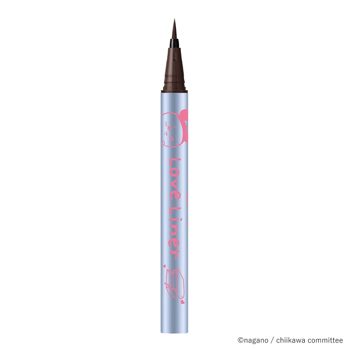 Chiikawa Love Liner Liquid Eyeliner R4 (Furuhonya - Dark Brown)
