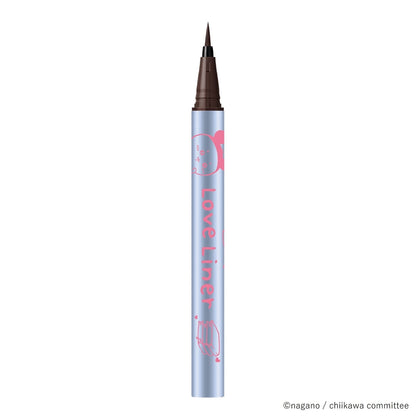 Chiikawa Love Liner Liquid Eyeliner R4 (Furuhonya - Dark Brown)
