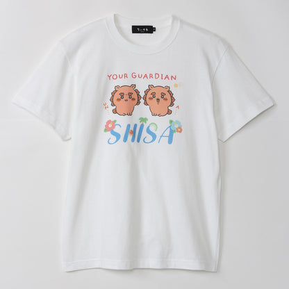 Chiikawa Shisa Festival!!! T-Shirt (Guardian Shisa White)