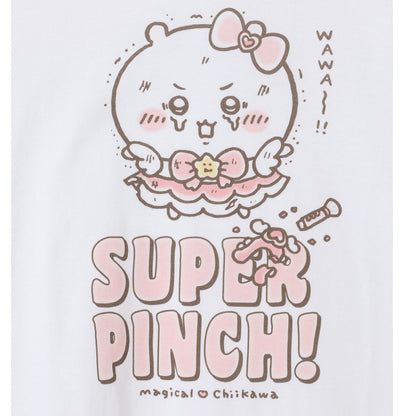 吉伊卡哇 超魔法吉伊卡哇 大T恤 SUPER PINCH！ 白色