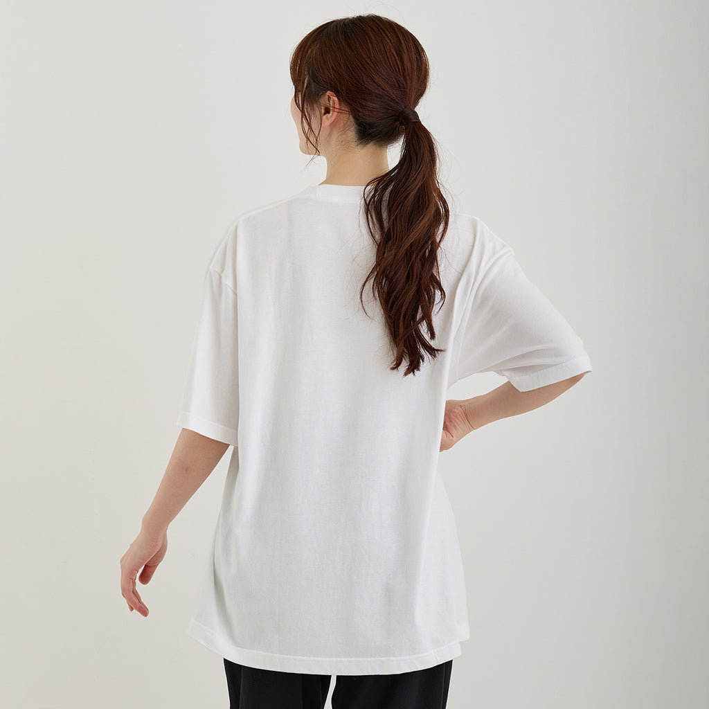 Chikawa Super Makikaru Chikawa Big T -shirt Help Me Again! white