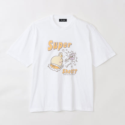 치이카와 초매지컬 치이카와 빅T셔츠 Super Shot!? 화이트