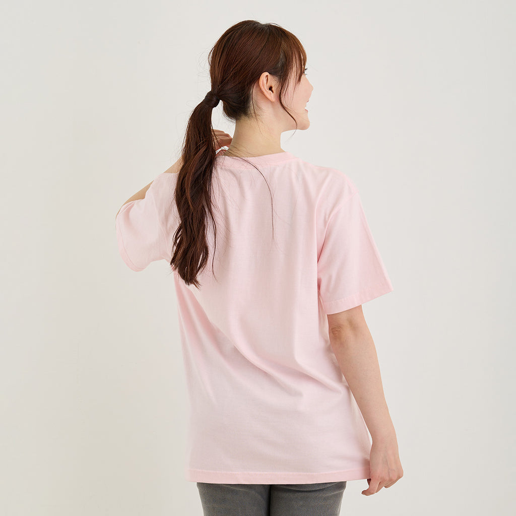 Chikawa Super Makikaru T -shirt SUPER NANTOKA NARE ~! ! Baby pink