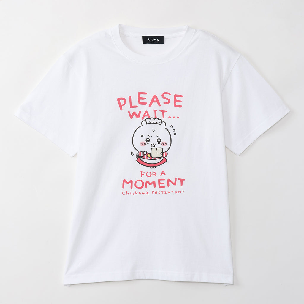 Chikakawachi Ikawa Restaurant T -shirt Chikawa White