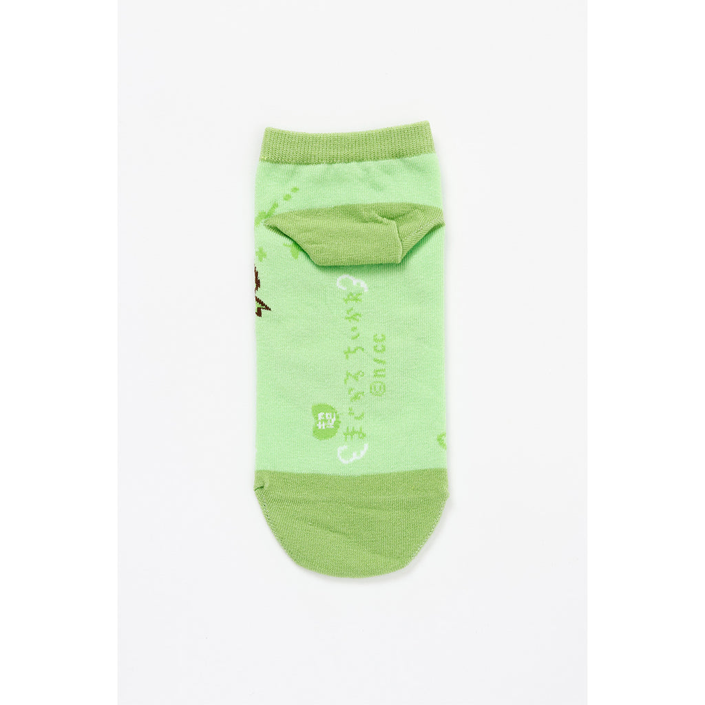 Chikawa Makari Kakawa Sneaker Length Socks (Kurimanju)