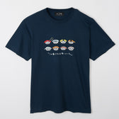 Chikakawachi Ikawa Sushi T -shirt Chikawa Sushi Slate