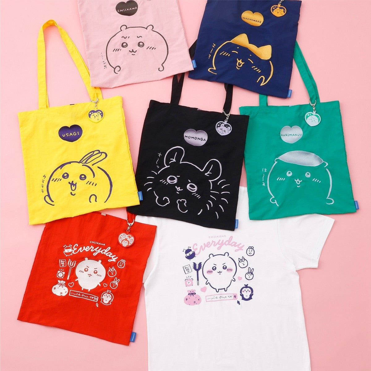 ちいかわ Tシャツ ちいかわの毎日 ホワイト