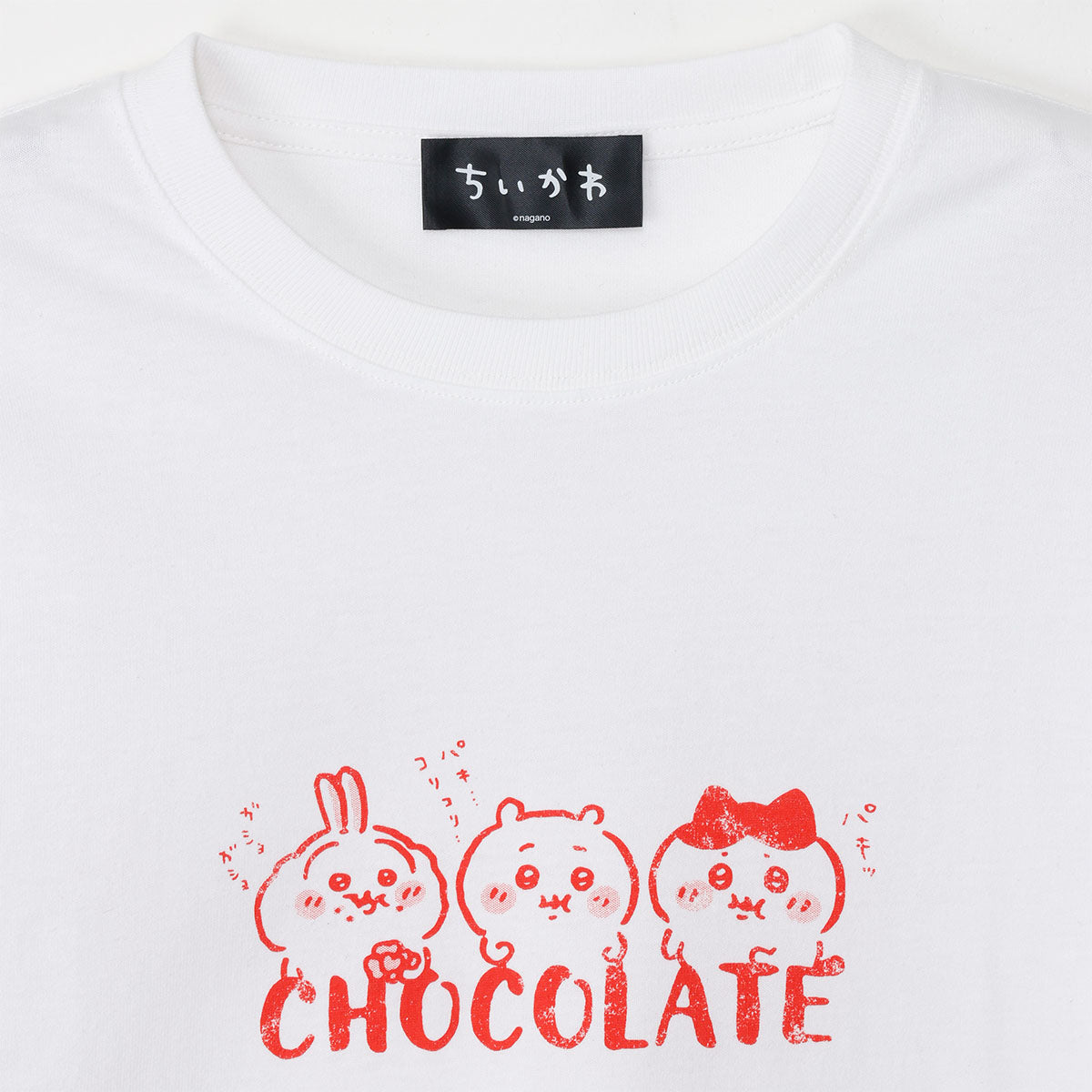 ちいかわ Tシャツ ハート ホワイト