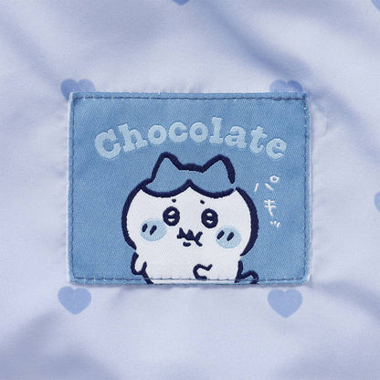 ちいかわ エコバッグ ハートチョコレート ハチワレ ブルー