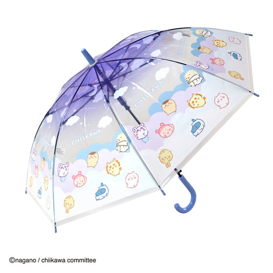 吉伊卡哇 一键式塑料伞 50cm（夜空）