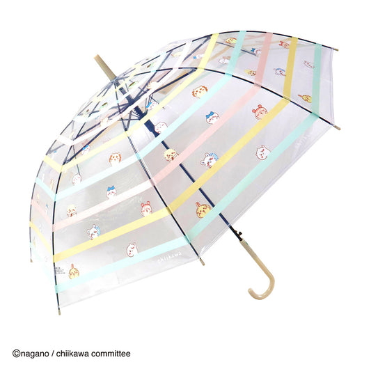吉伊卡哇 一键式塑料伞 58cm（条纹）