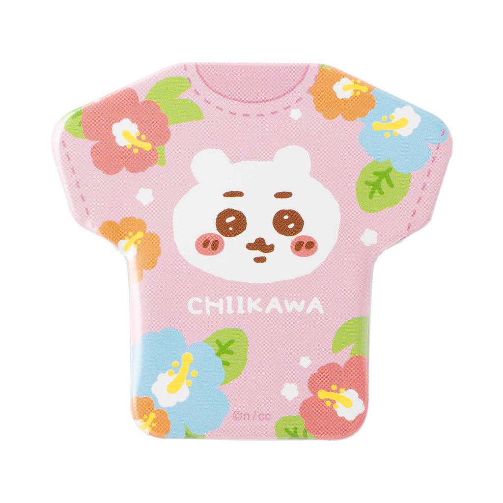 Chiikawa Shisa의 기념품 및 거래 T- 셔츠 유형 CAN 배지 (총 8 가지 유형)