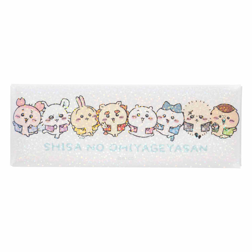 Chiikawa Shisa의 기념품과 반짝이는 홀로그램 자석 미니! (모든 알로하 셔츠)