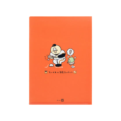 【予約】ちいかわ×読売ジャイアンツ クリアファイル（スライディングハチワレ）【2024年8月中旬より順次発送予定（発送延期の場合もキャンセル不可）】【通常商品と同時購入・配送希望日指定不可】【キャンペーン対象外】