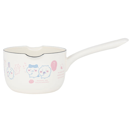吉伊卡哇 琺瓏牛奶鍋 12cm