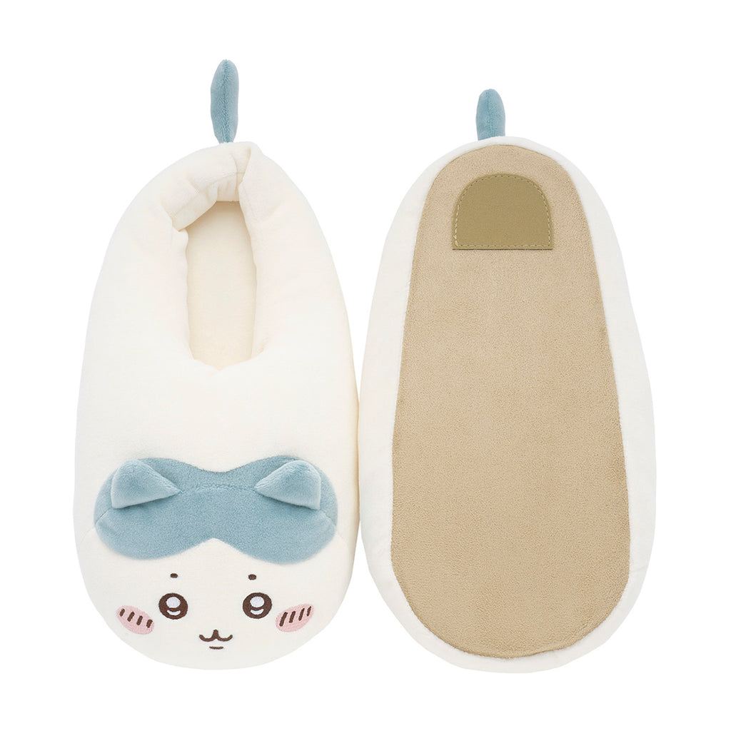 Chiikawa Marshmallow room shoes Large size (Hachiware）