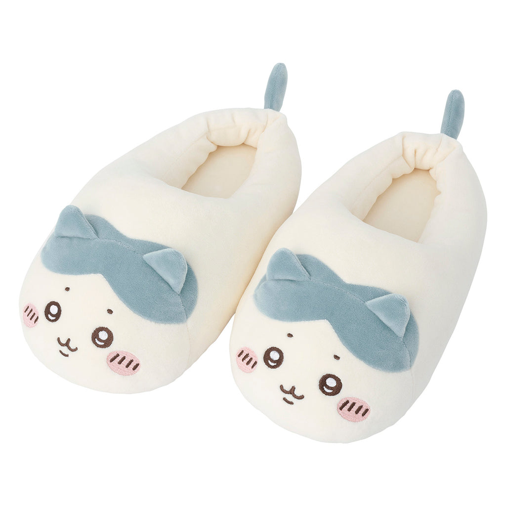 Chiikawa Marshmallow room shoes Large size (Hachiware）