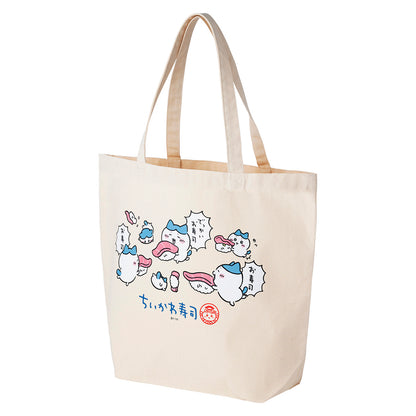 Chiikawa Chiikawa Sushi Large Tote Bag (Fallen Hachiware)