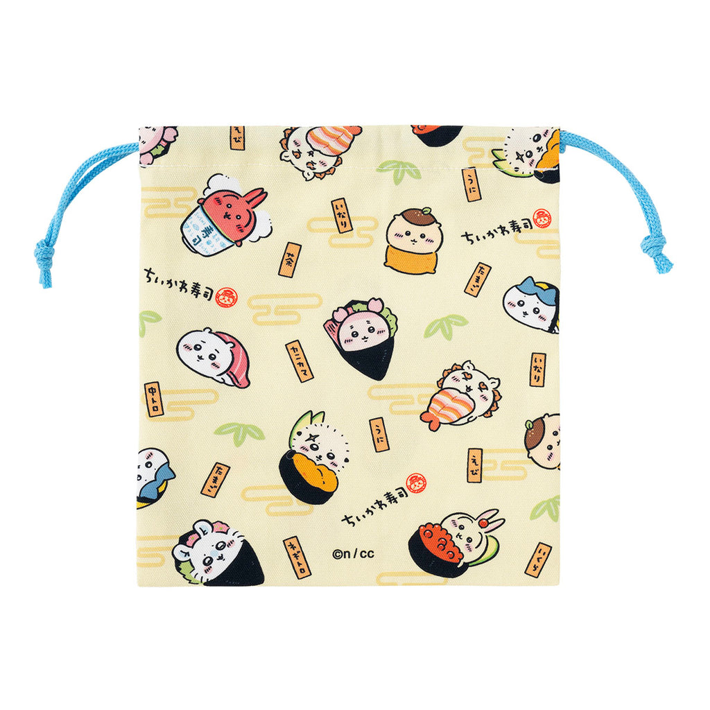 Chikakawachi Ikawa Sushi: As good size drawstring (everyone as a sushi)