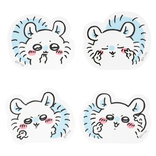 Chiikawa 4-Piece Mini Sticker Set (Peace Momonga)