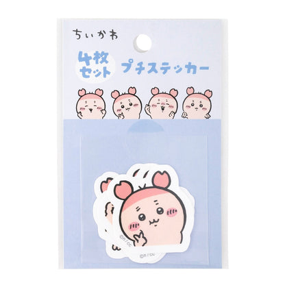 ちいかわ 4枚セットプチステッカー（ピースな古本屋）