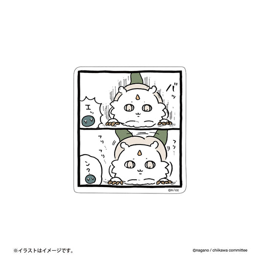 吉伊卡哇 可贴在智能手机上的尺寸贴纸（那孩子 摆动）