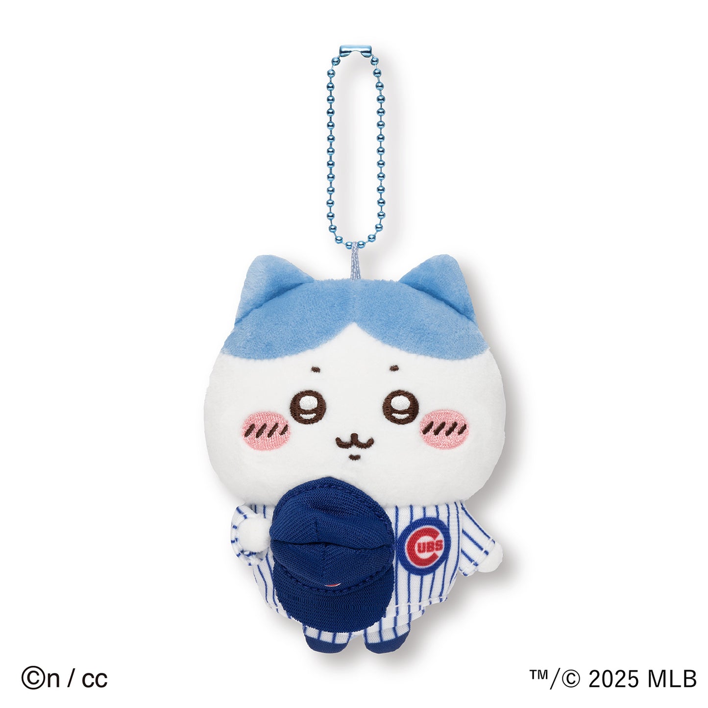 【予約】ちいかわ×MLB TOKYO SERIES マスコット ハチワレ（カブス）【2025年6月下旬より順次発送予定（発送延期の場合もキャンセル不可）】【通常商品と同時購入・配送希望日指定不可】【キャンペーン対象外】