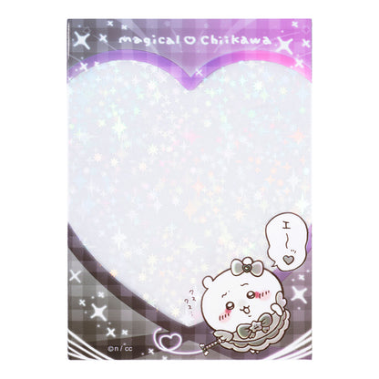 ちいかわ まじかるちいかわ ミニフォトが入るサイズのきらきらクリアスリーブ（悪いバージョン）