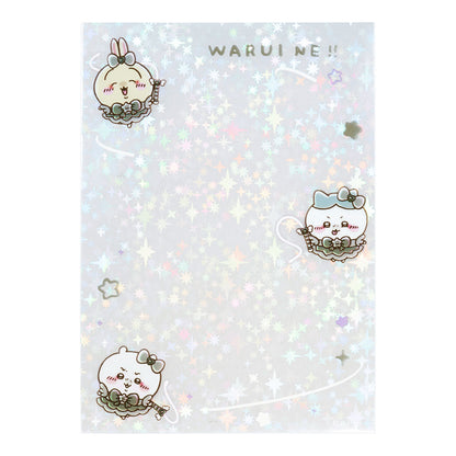ちいかわ まじかるちいかわ ミニフォトが入るサイズのきらきらクリアスリーブ（悪いバージョン）