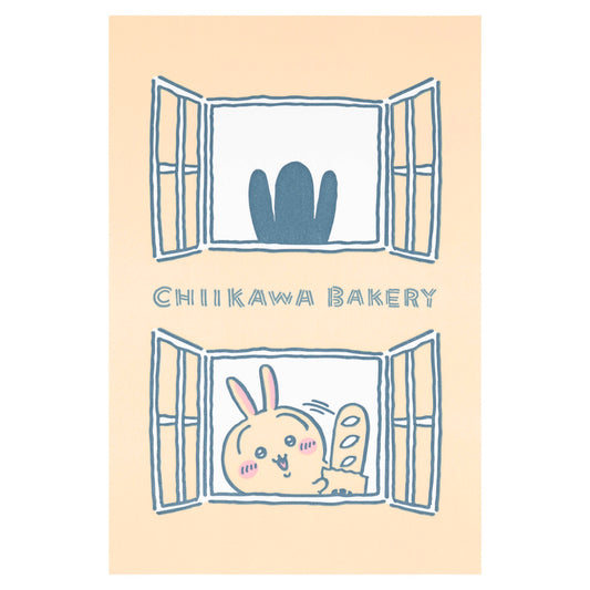 吉伊卡哇面包店 明信片（窗边偷看）