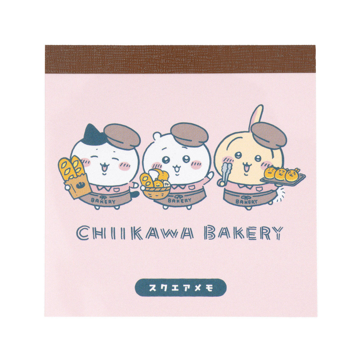 吉伊卡哇麵包店 方形便條紙