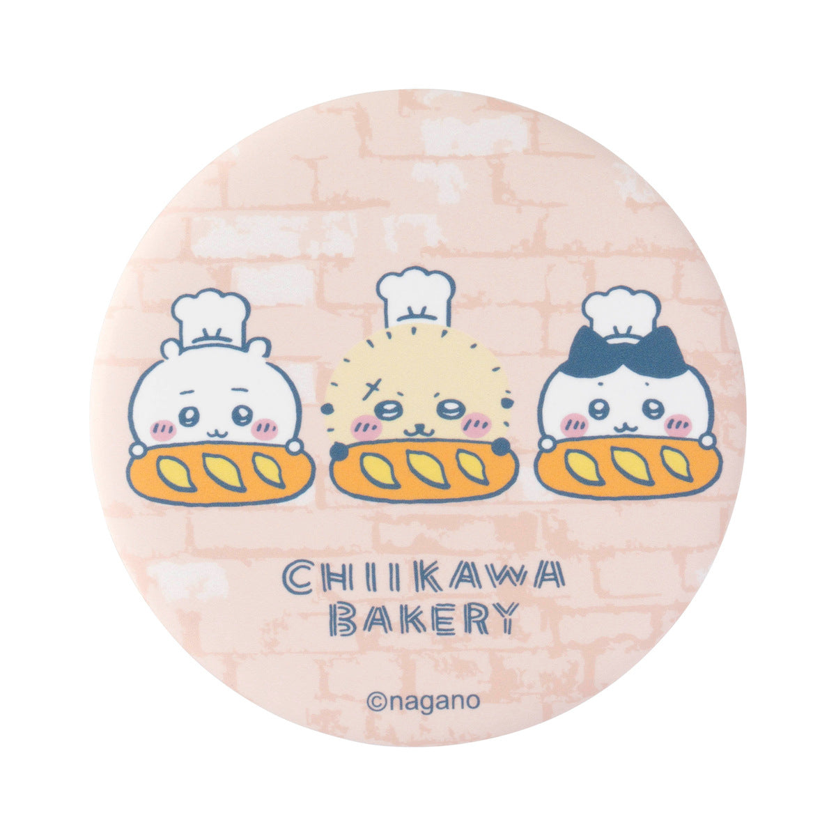 Chiikawa Bakery Trading Matte Can Badge (9 Types)