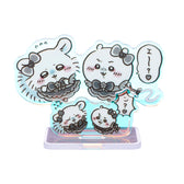 ちいかわ まじかるちいかわ 悪いバージョンなレイヤーアクリルスタンド（ちいかわとモモンガ）