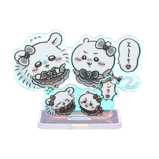 吉伊卡哇 魔法吉伊卡哇 黑魔法分層亞克力立牌（吉伊卡哇&小桃鼠）