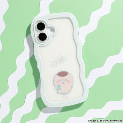 ちいかわ iPhone対応 うねうねケース（くりまんじゅう）