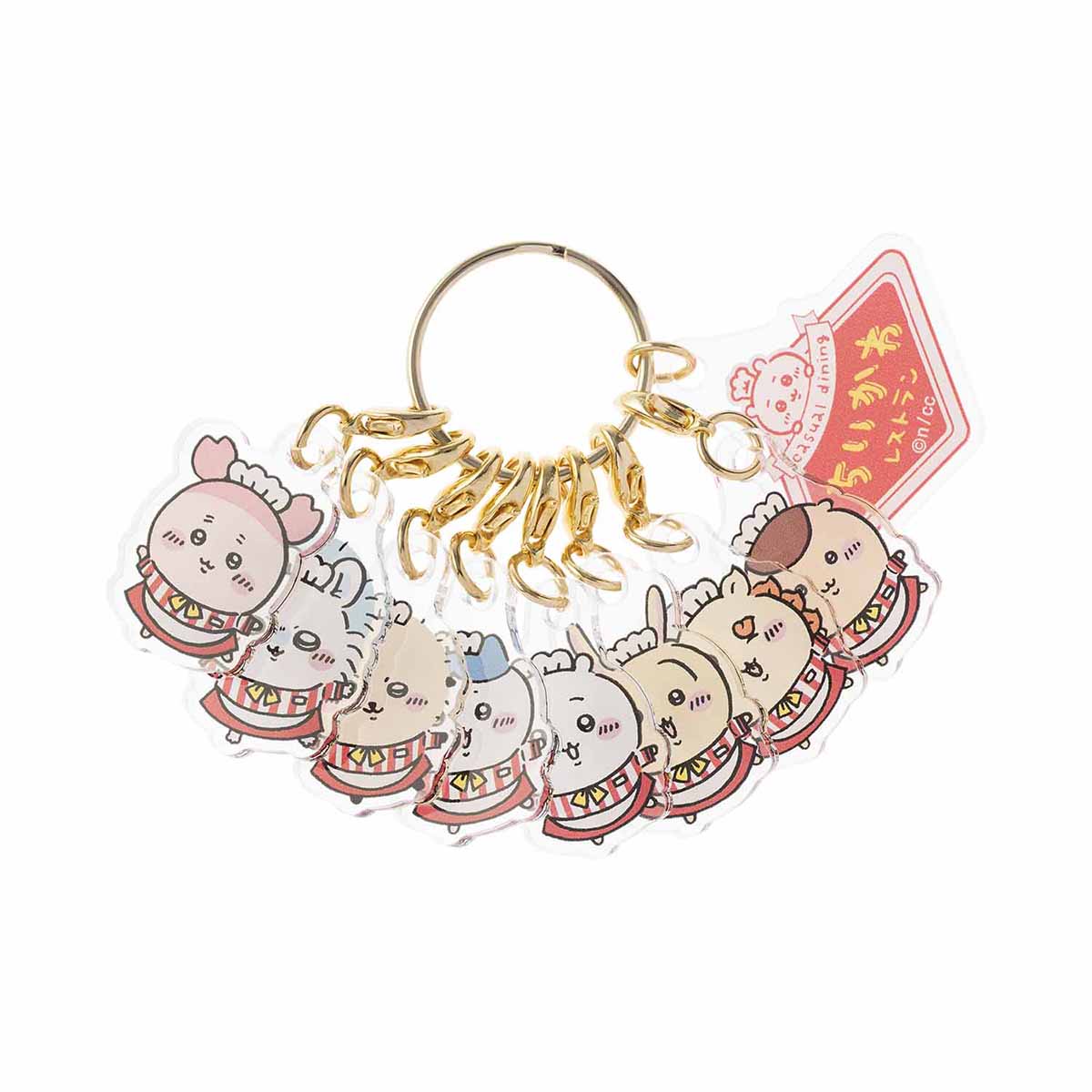 Chiikawa Chiikawa Restaurant Hall Staff Gathering Acrylic Charm
