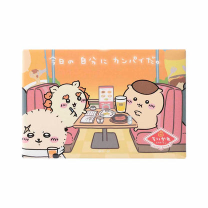 吉伊卡哇 吉伊卡哇餐廳 方形磁鐵（今天為自己乾杯）