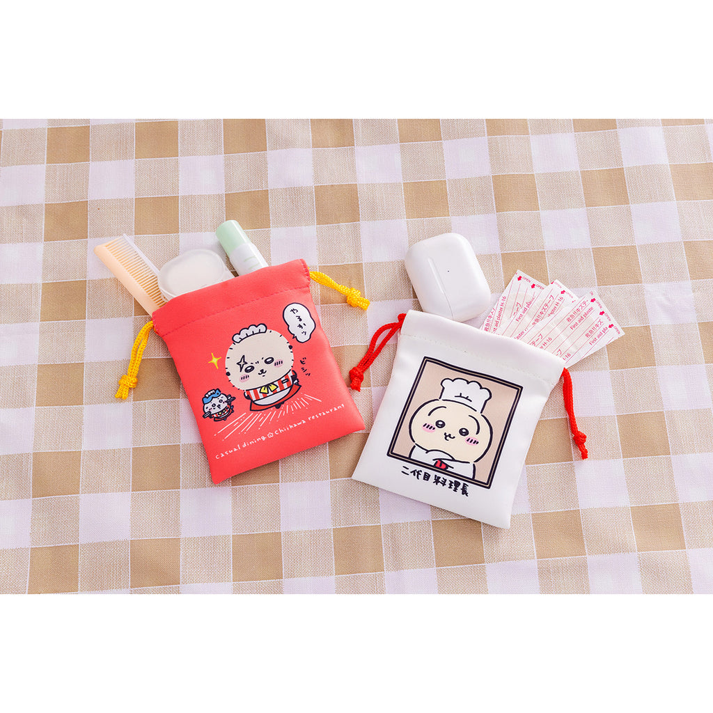 Chikakawachi Ikawa Restaurant 2 pieces Mini drawstring