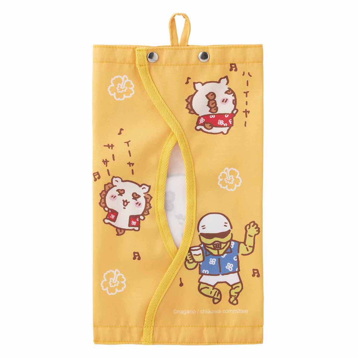 Chiikawa Shisa Festival!!! Travel Tissue Box Cover (PuI)