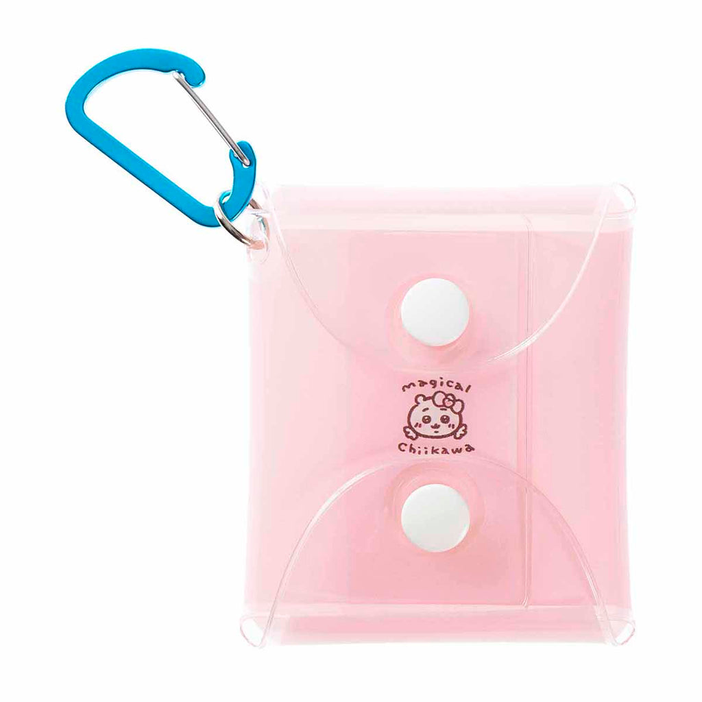 Chikawa Makari Kakawa Clear Pouch with Carabiner