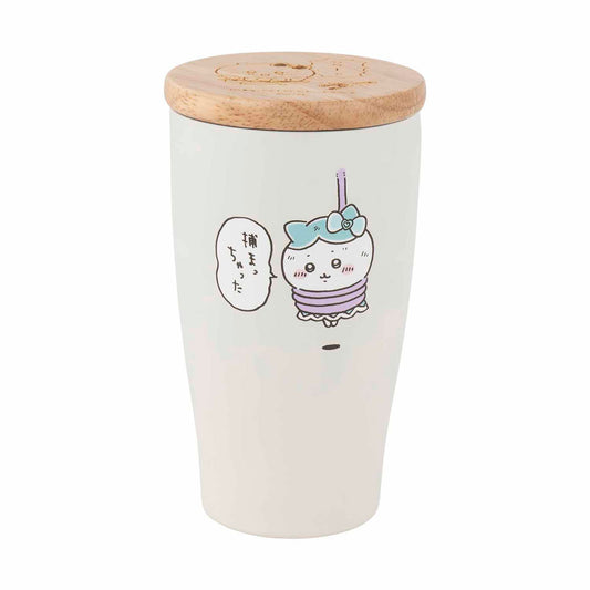 치이카와 매지컬 치이카와 나무 뚜껑 텀블러 (잡혔어)