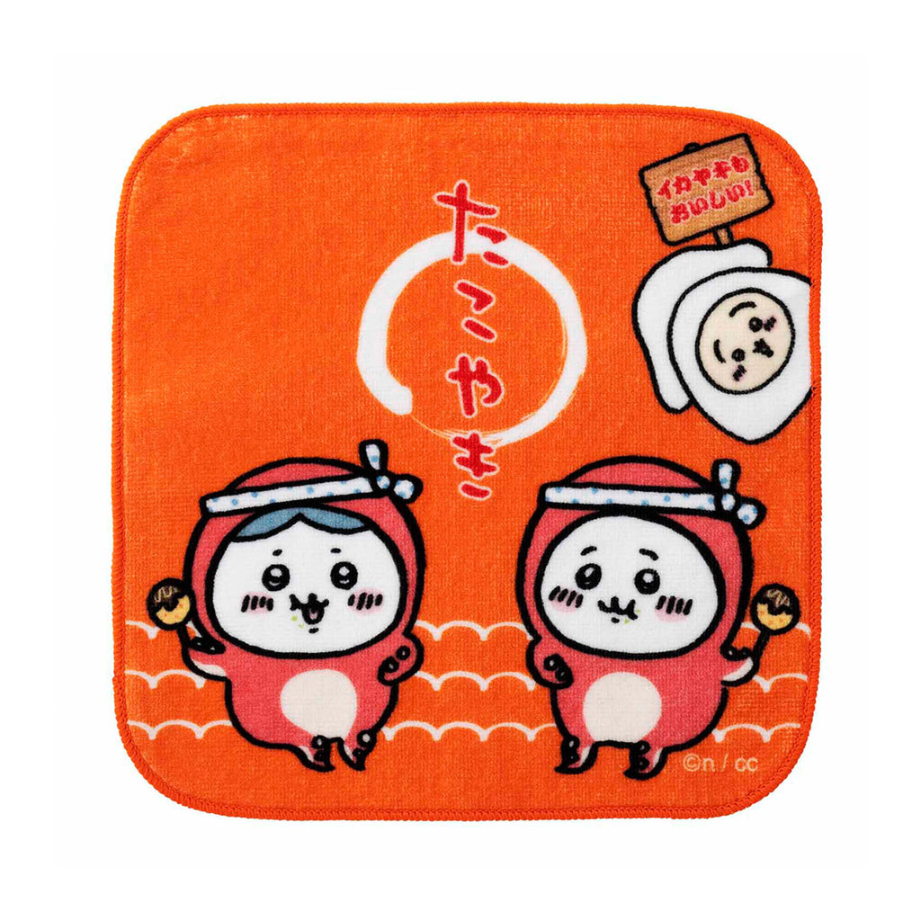 Chikawatako squid hand towel (Takoyaki)