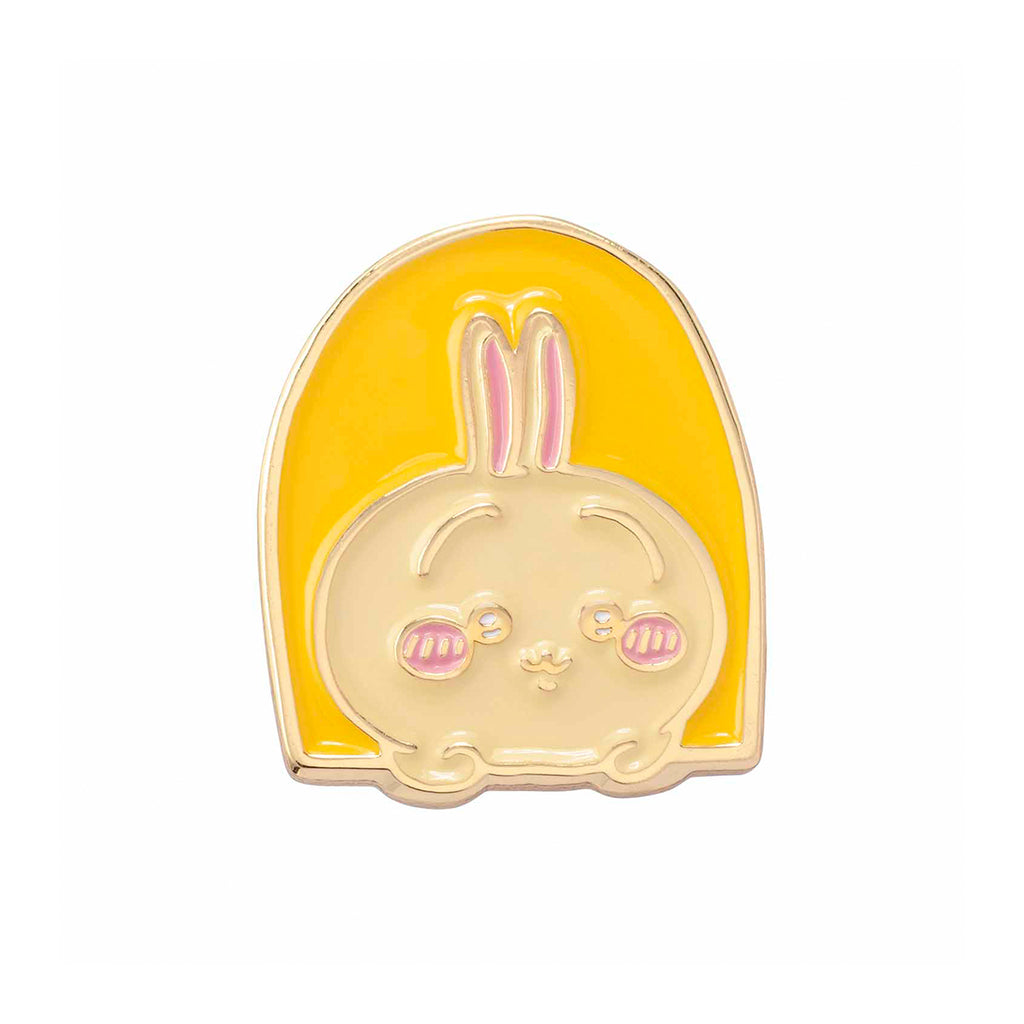 Chikawa Tokyo Souvenir Pin Badge (Rabbit from Window)