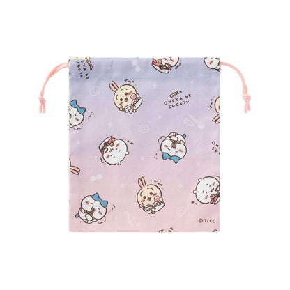 Chiikawa Tokyo Souvenir Perfect Size Drawstring Pouch (OHEYA DE SUGOSU)