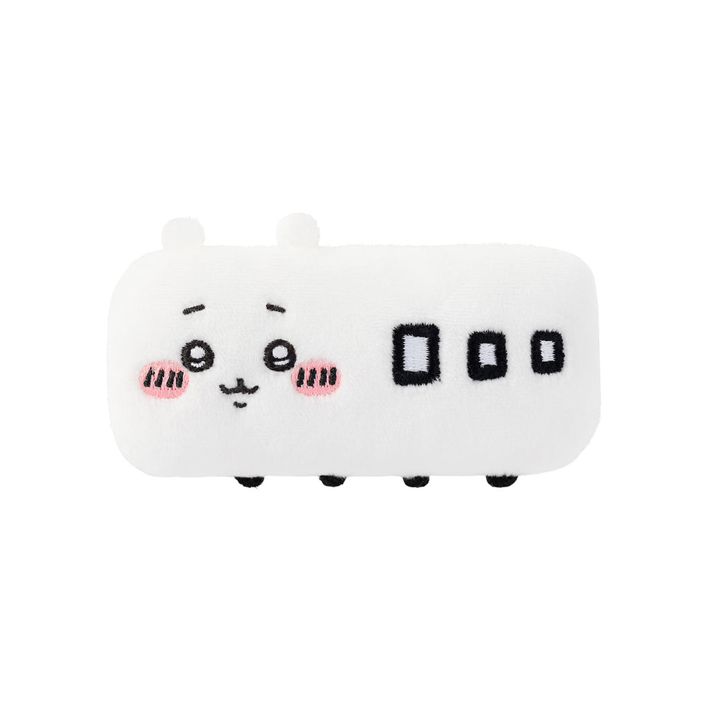 [Reservation] Chiikawa Train Stuffed toy Badge 3 pieces [Scheduled to be shipped sequentially from early August 2024 (Cancellation is not possible even in the case of postponement of shipping)]