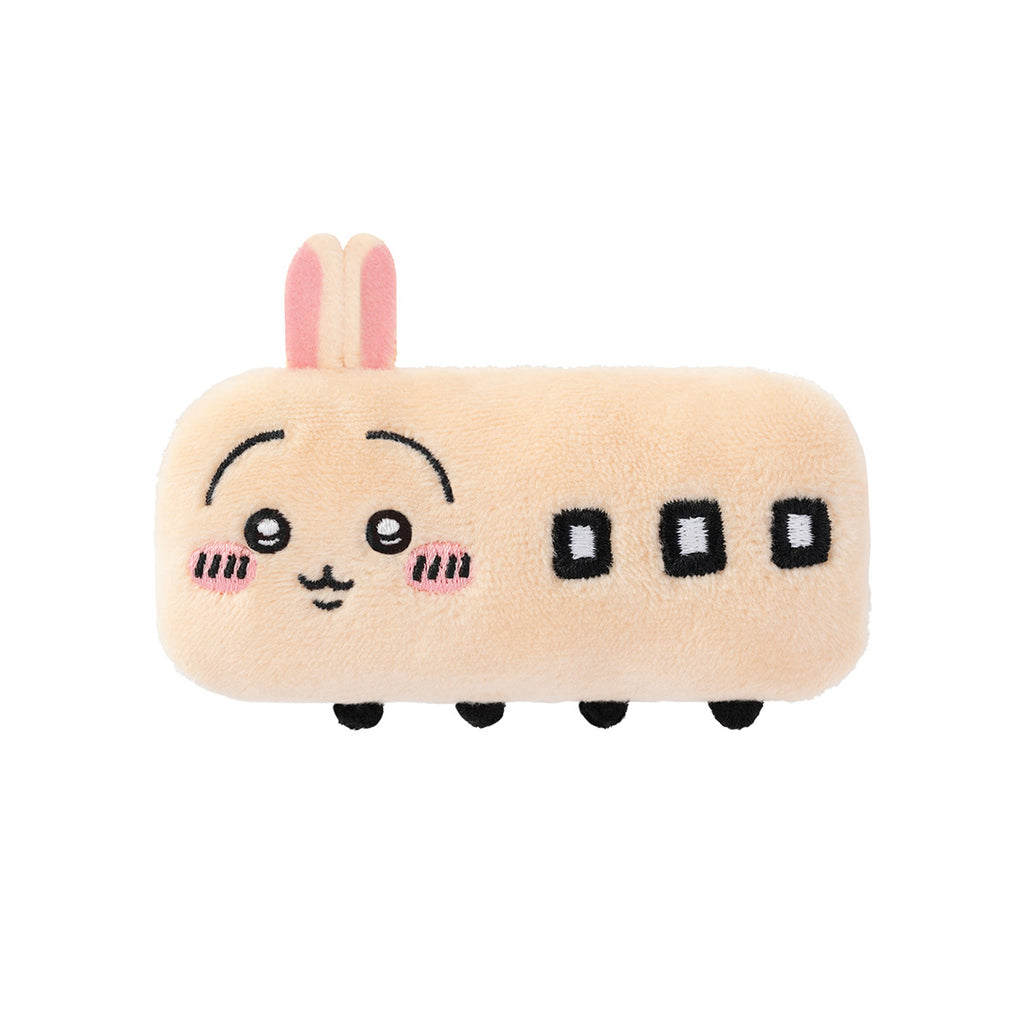 [Reservation] Chiikawa Train Stuffed toy Badge 3 pieces [Scheduled to be shipped sequentially from early August 2024 (Cancellation is not possible even in the case of postponement of shipping)]