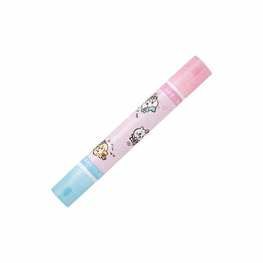 Chiikawa Super Magical Chiikawa Scented 2-Color Markers (Pink/Blue)