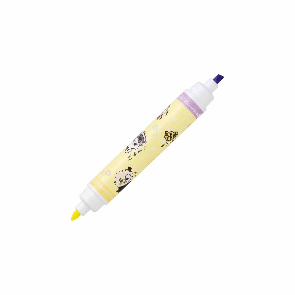 Chiikawa Super Makikaru Chikawa 2 -colored marker (yellow / purple)